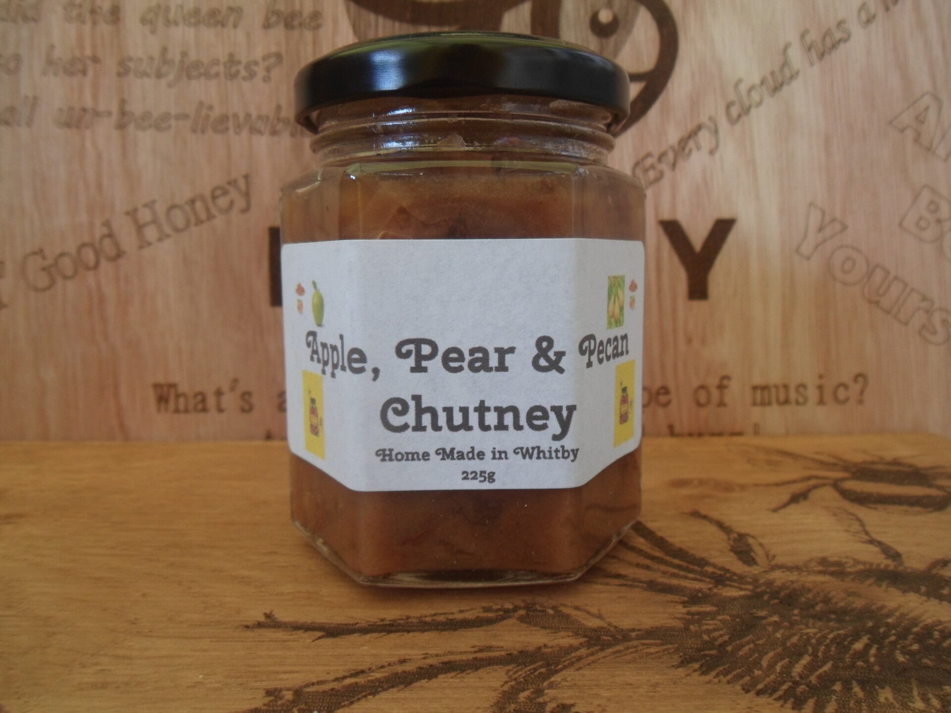 Apple Pear & Pecan Chutney