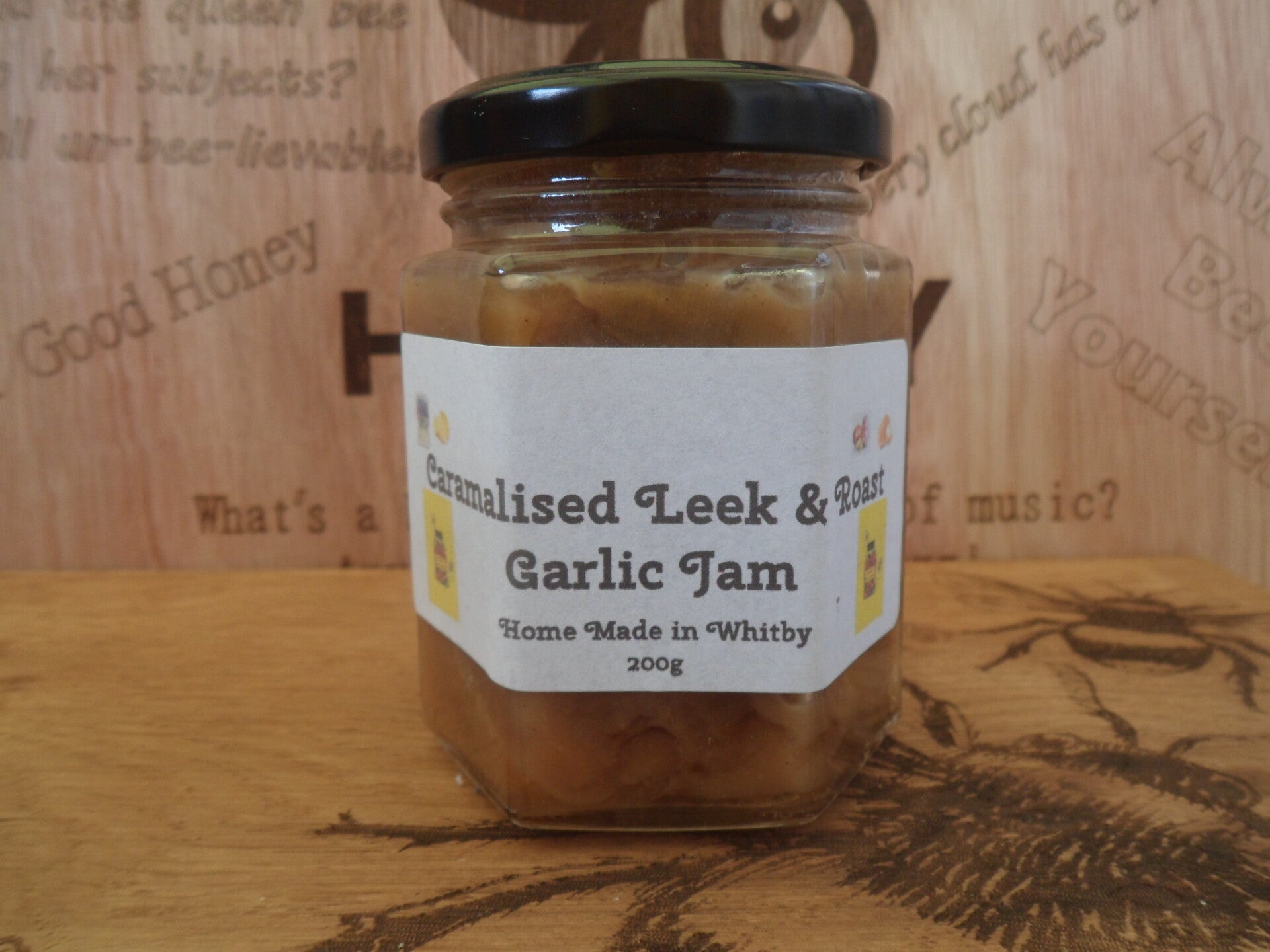 Caramalised Leek & Roast Garlic Jam
