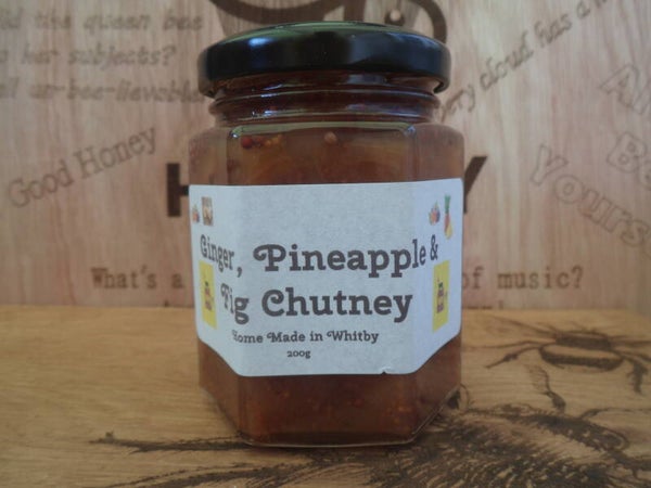 Ginger, Pineapple & Fig Chutney