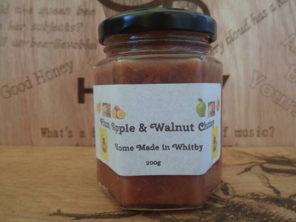 Plum, Apple & Walnut Chutney