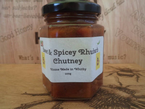 Sweet & Spicey Rhubarb Chutney