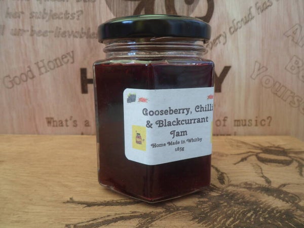 Gooseberry, Chilli & Blackcurrant Jam