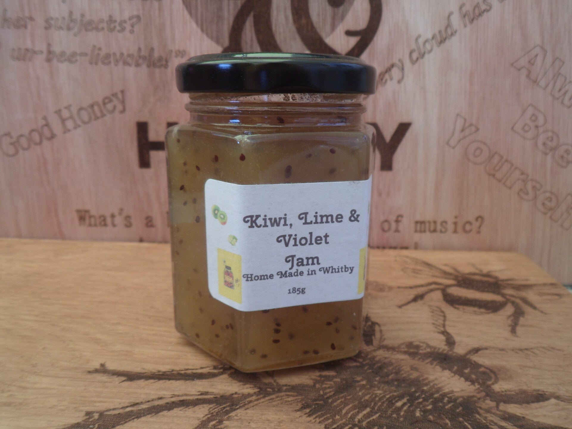 Kiwi, Lime & Violet Jam