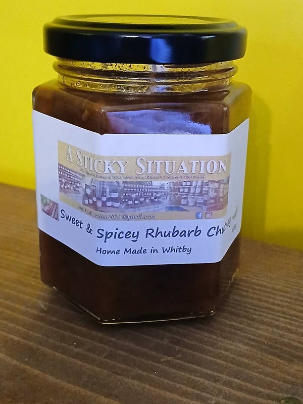 Sweet & Spicey Rhubarb Chutney