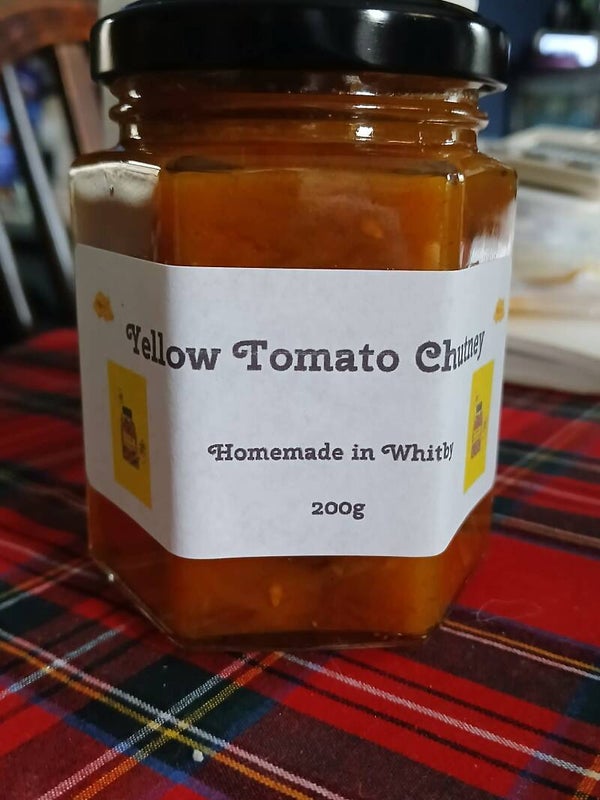 Yellow Tomato Chutney