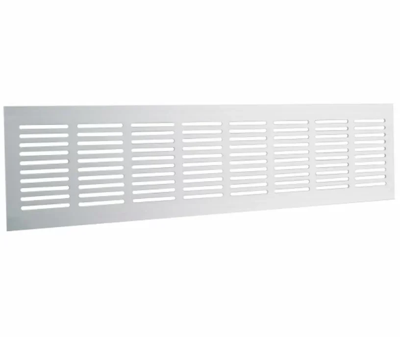 Plintrooster 400 x 80 mm aluminium