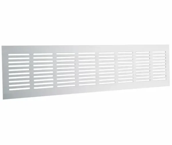 Plintrooster 400 x 80 mm aluminium