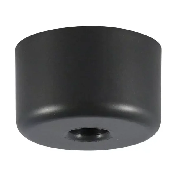 Tafel / Meubelverhoger rond 50mm - hoogte 30mm zwart kunststof - per stuk