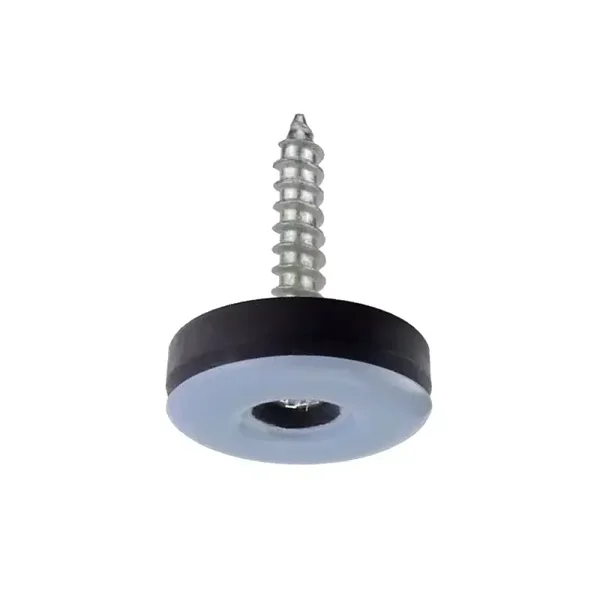 Teflon Glijder 38mm met Boring 4,3mm - zakje 4 stuks
