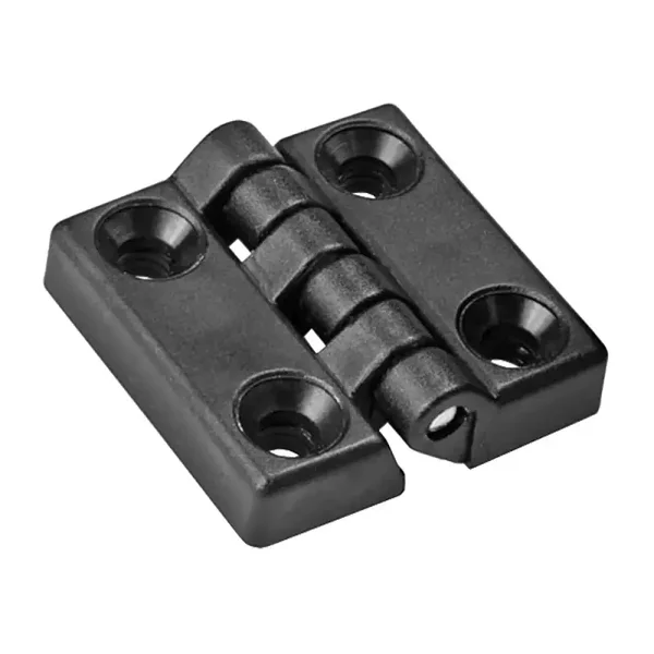 Opliggend scharnier PA 32x32 mm, boring Ø4,5 mm - gegalvaniseerde scharnierpen
