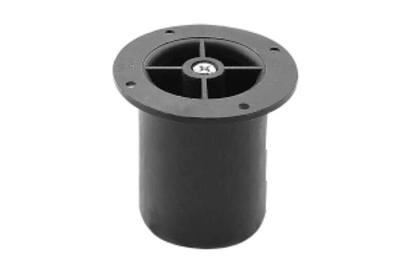 Verstelbare meubelpoten - zwart - handmatige verstelling - 65-100mm