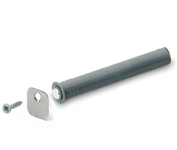Push to open met magneet - antraciet - per stuk