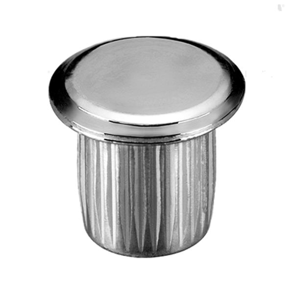 Eindbout M6 - diameter 9.3mm -kopdiameter 13mm - lengte 8mm - per stuk