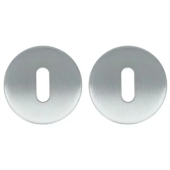 Sleutelplaatjes Rond rvs - per paar -  Serie TS5