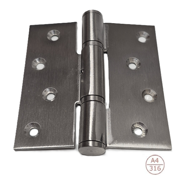 RVS scharnier 316/A4 - 100 x 96 mm - bladdikte 3mm - per stuk