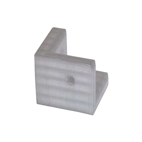 Kunststof  hoekverbinder 40x40x10mm