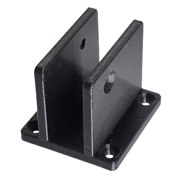 Kunststof  hoekverbinder 50x55x45mm - voor plaatdikte 18mm