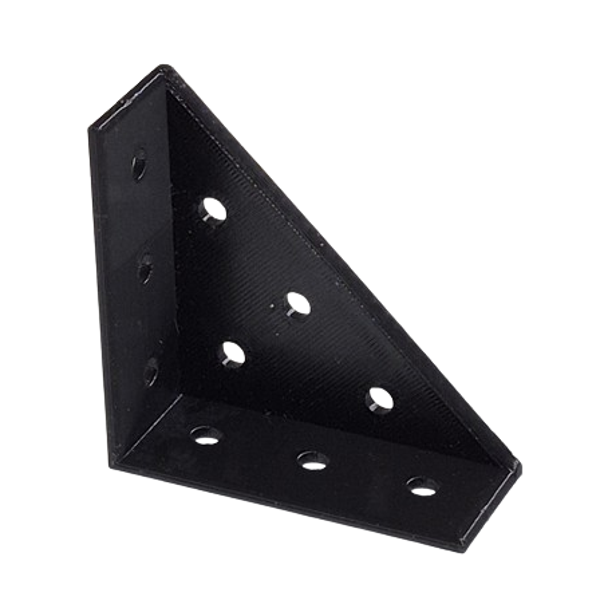 Kunststof hoekverbinder 65x65x25mm - per stuk