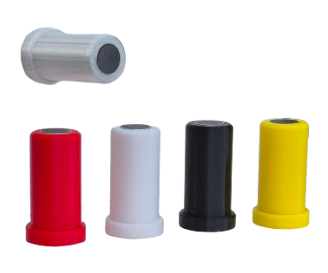 Deurvastzetter met magneet 110x50mm - Bestel uw kleur