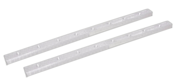 Kunststof ladegeleiders 17x10mm - lengte 334mm