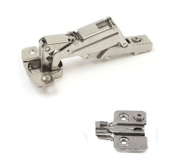 Potscharnier zelfsluitend Mesuco 165 volledig opdek opschroefbaar 48 mm - per setset