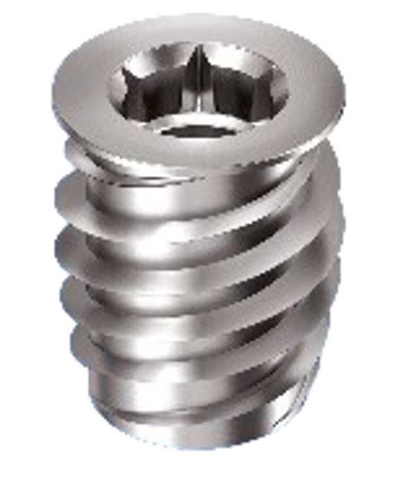 Schroefdraad-insert M6x12mm - per stuk