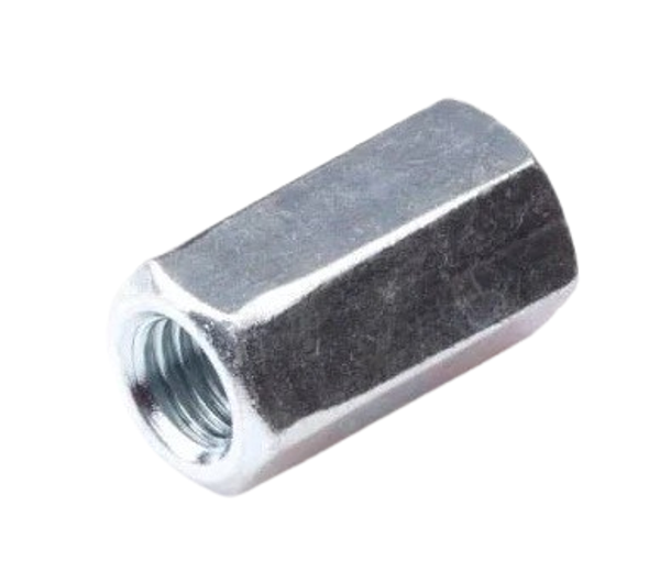 Koppelmoer M8x24 - metaal verzinkt - per stuk
