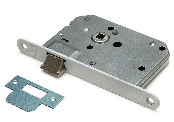 Loopslot ronde voorplaat wit