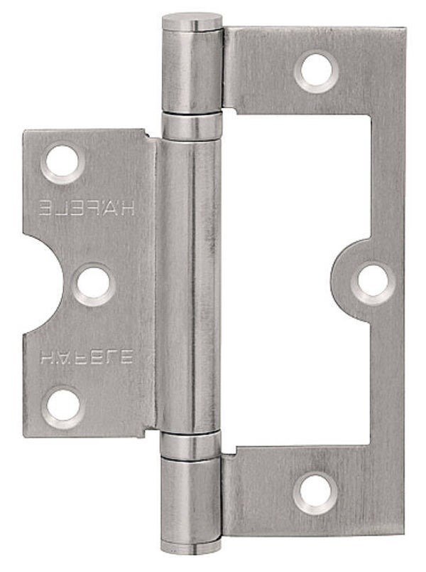 RVS 304 paumelle 102x34mm voor stompe deuren tot 60 kg - per stuk