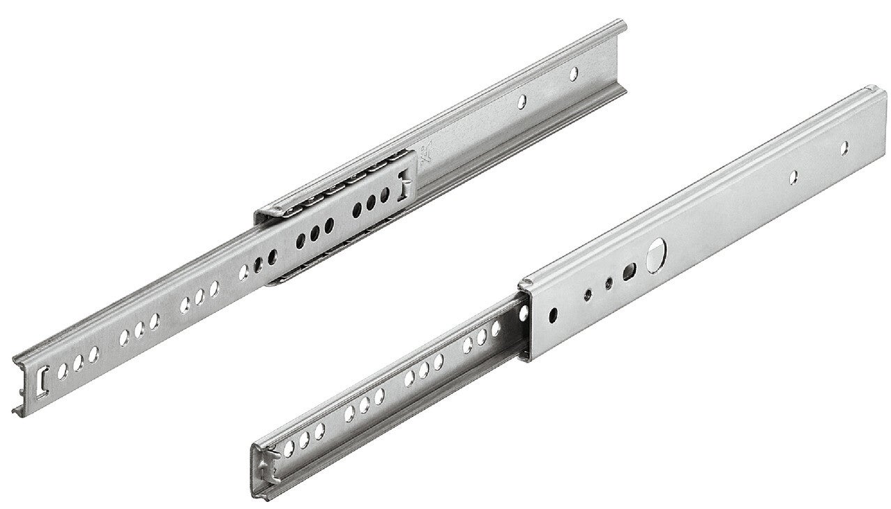 Ladegeleider voor groef 27mm - 12kg belastbaar - lengte 246mm - per paar