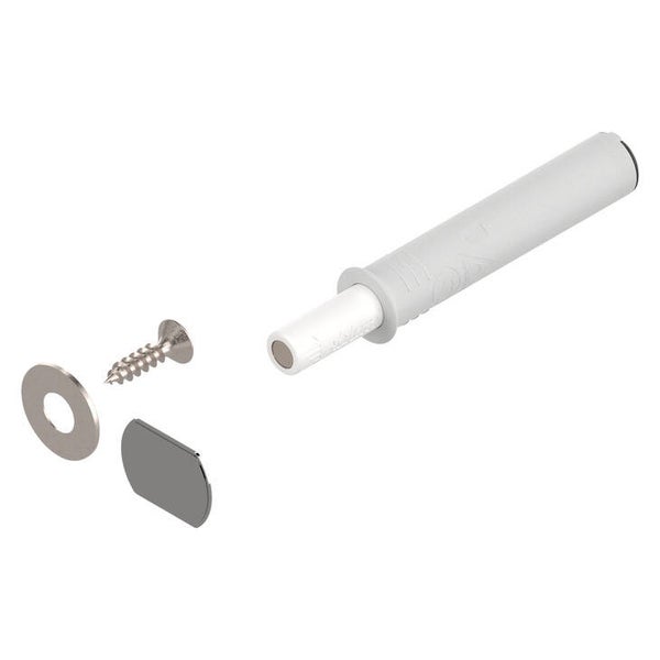 Push to open wit - Blum Tip-On - korte versie met magneet - per stuk