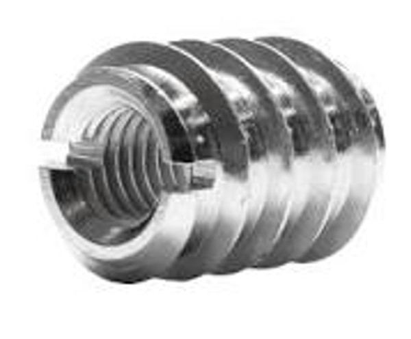 Rampa moer staal M6 - lenge 14mm - buitendiameter 10mm - per stuk