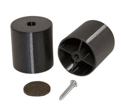 Tafelverhoger kunststof diameter 40mm - hoogte 65mm