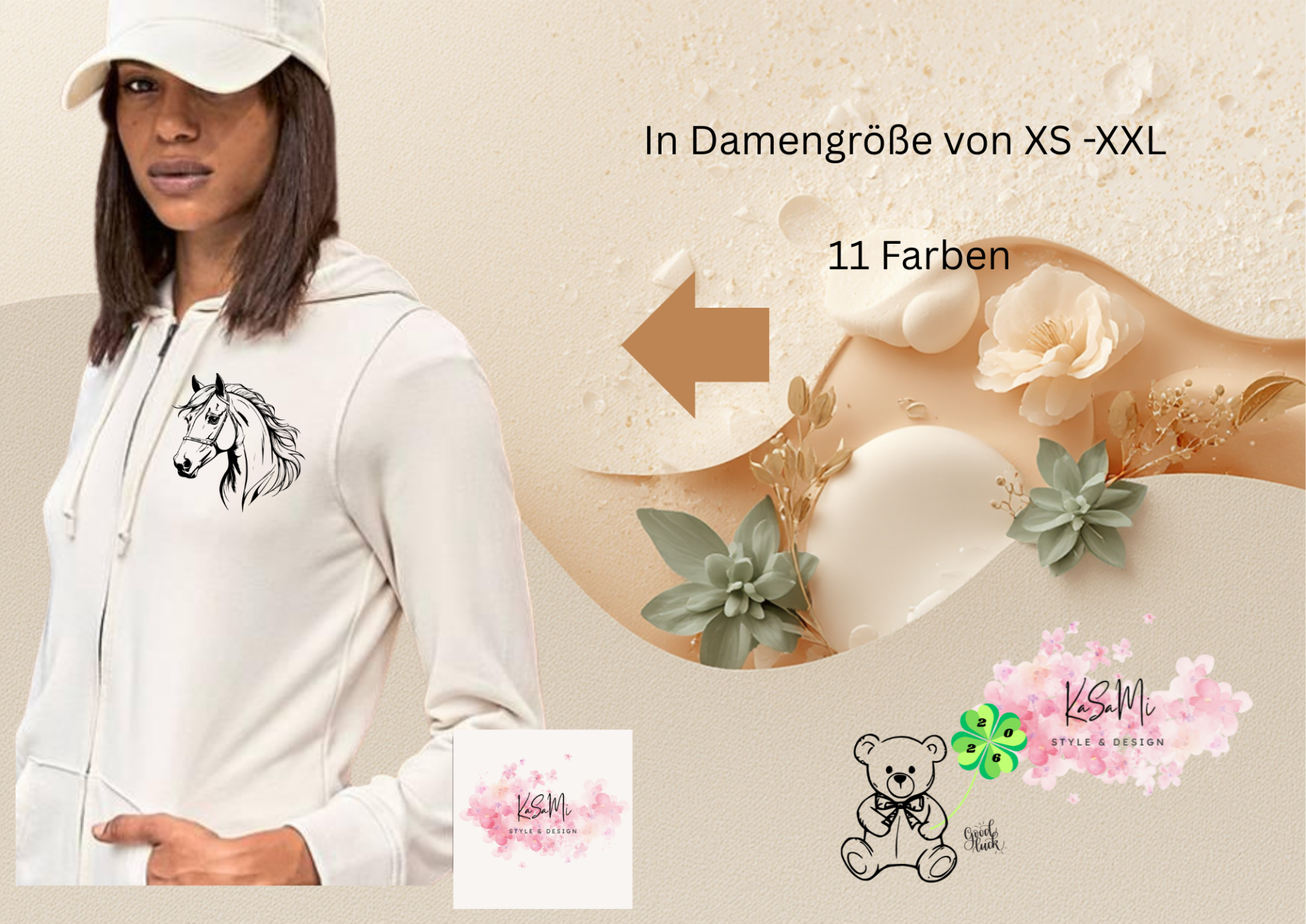 Damen Sweatheart Jacke