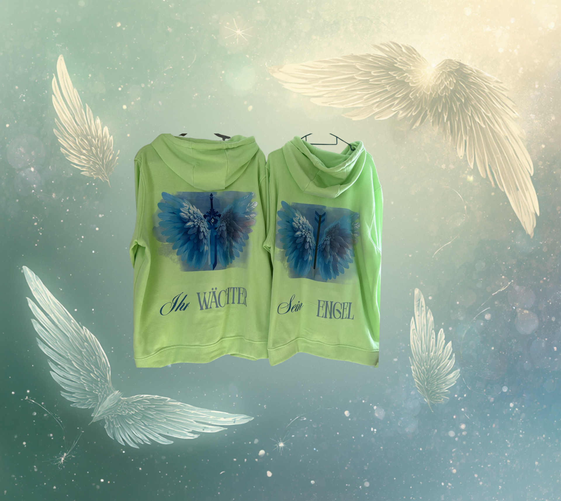 Partner Hoodie Ihr Wächter/ Sein Engel