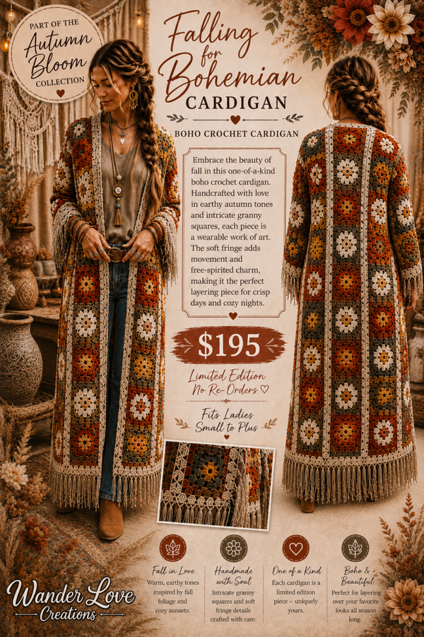 Falling for Bohemian Caridgan