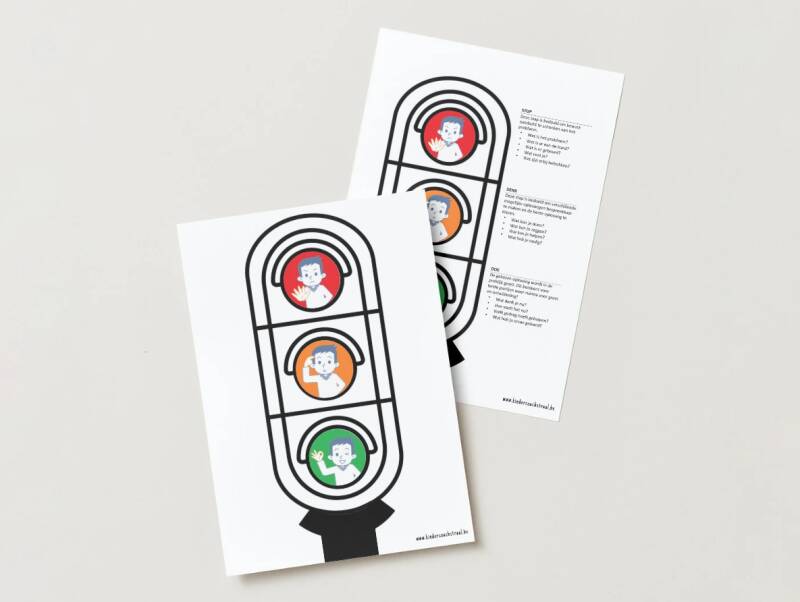 verkeerslicht stop-denk-doe