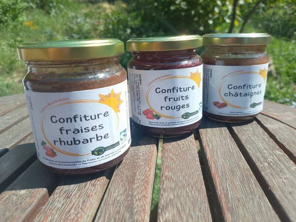 Confiture de fruits 220g