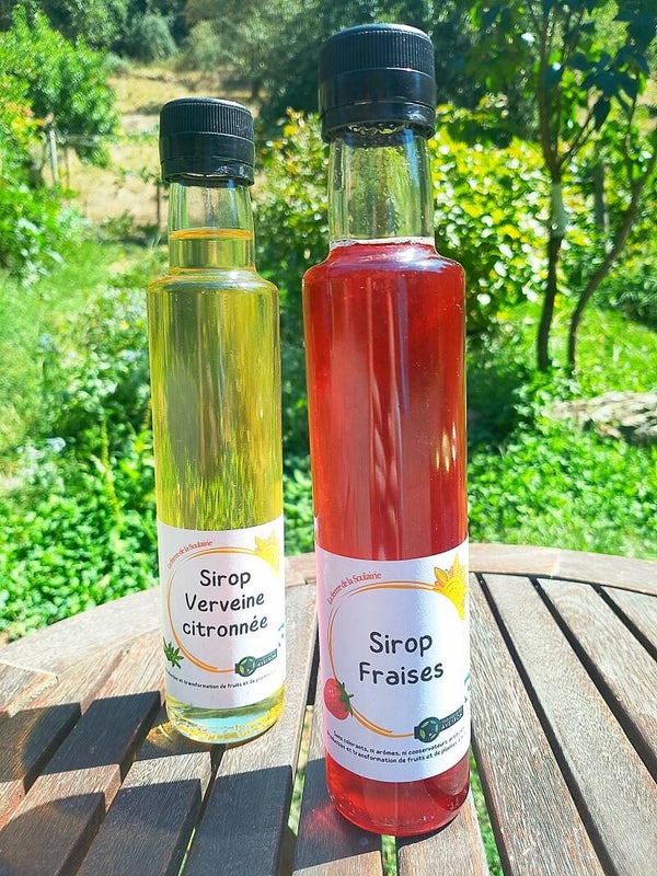 Sirop de fraises 25cl