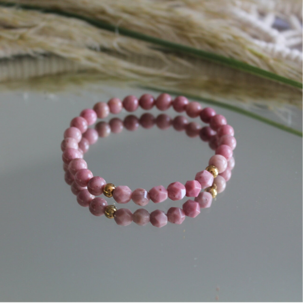 "Amour de soi" Rhodochrosite - 6mm