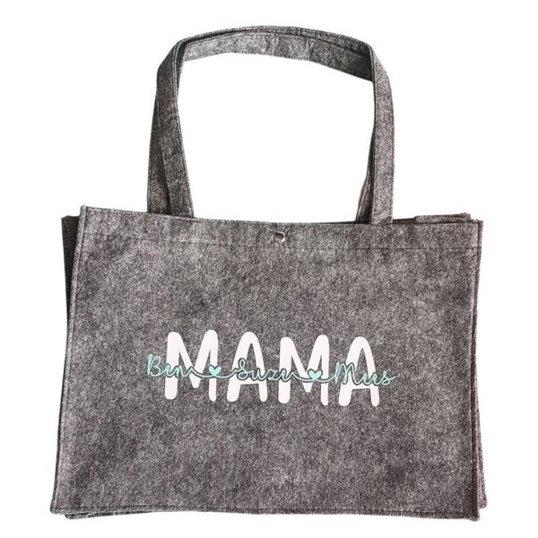 Grote vilten tas - mama & kinderen