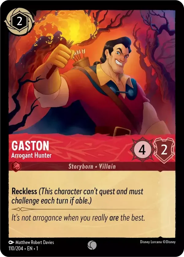 Gaston Arrogant Hunter 110/204 The First Chapter