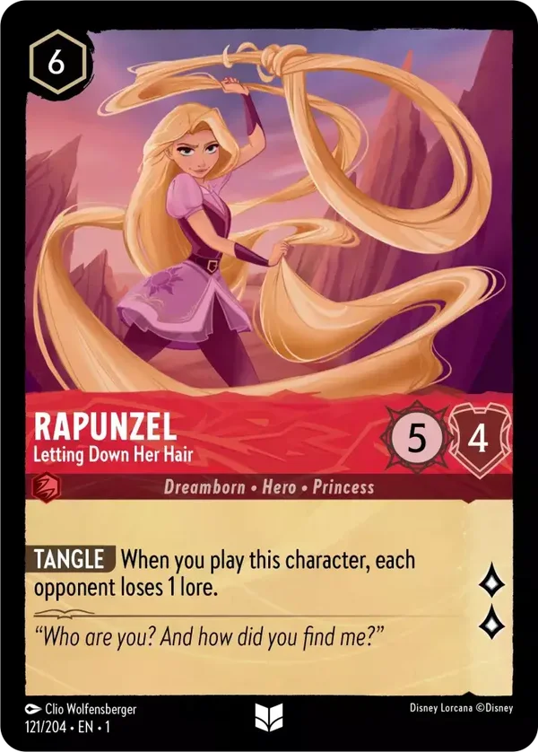 Rapunzel Letting Down Her Hair 121/204 The First Chapter