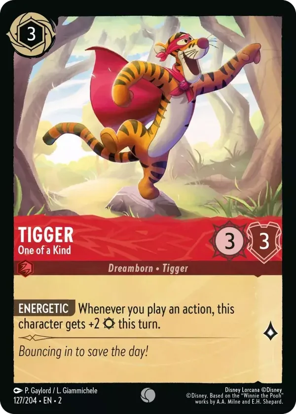 Tigger One of a Kind 127/204 Rise of the Floodborn
