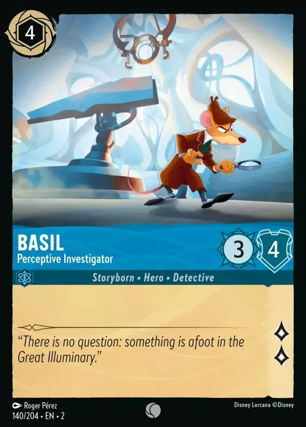 Basil Perceptive Investigator 140/204 Rise of the Floodborn