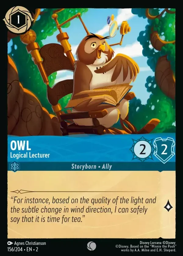 Owl Logical Lecturer 156/204 Rise of the Floodborn