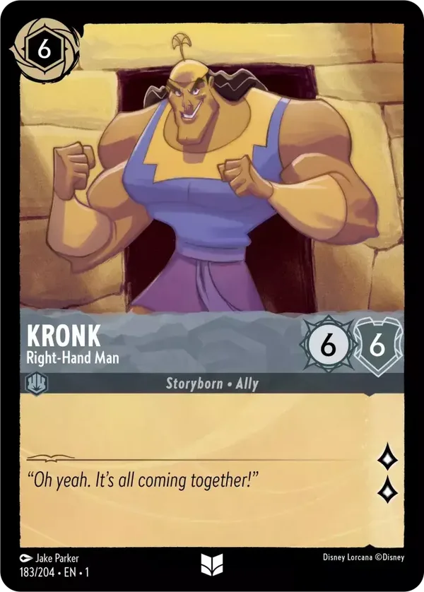 Kronk Right-Hand Man 183/204 The First Chapter