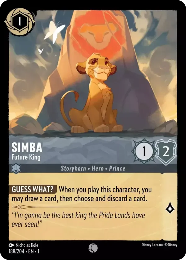 Simba Future King 188/204 The First Chapter