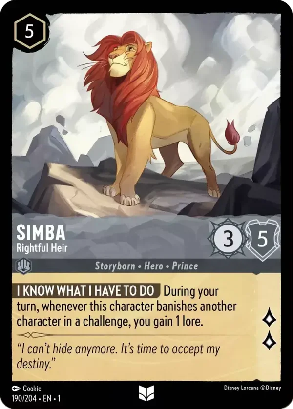 Simba Rightful Heir 190/204 The First Chapter