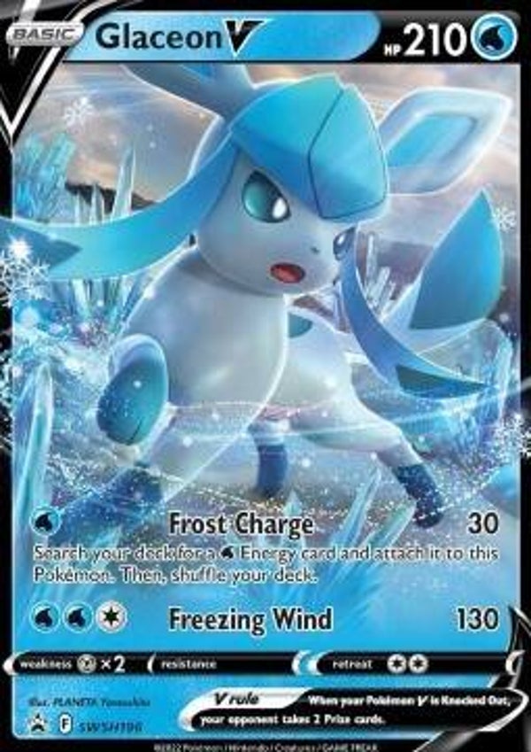 Glaceon V SWSH196 Promo